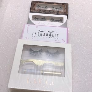 4 Pairs of Lashes Full Kit